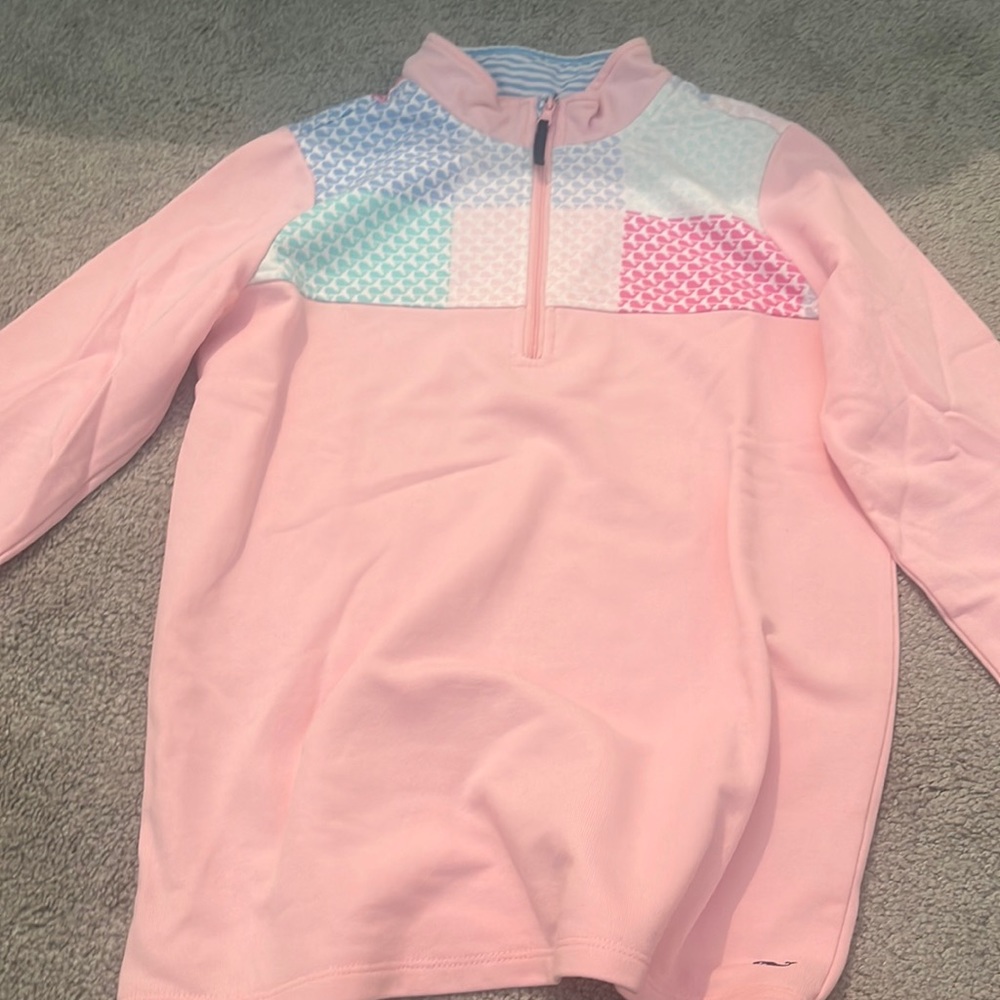 girls vineyard vines x target quarter zip